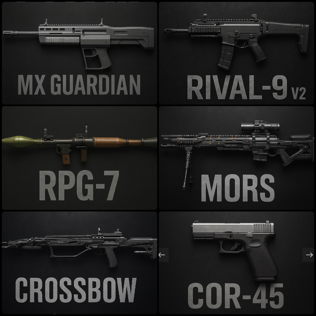 Modded weapon 12pc bundle