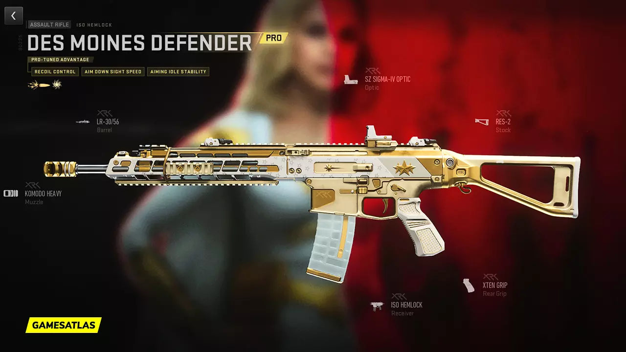 Des Moines Defender (ISO Hemlock)