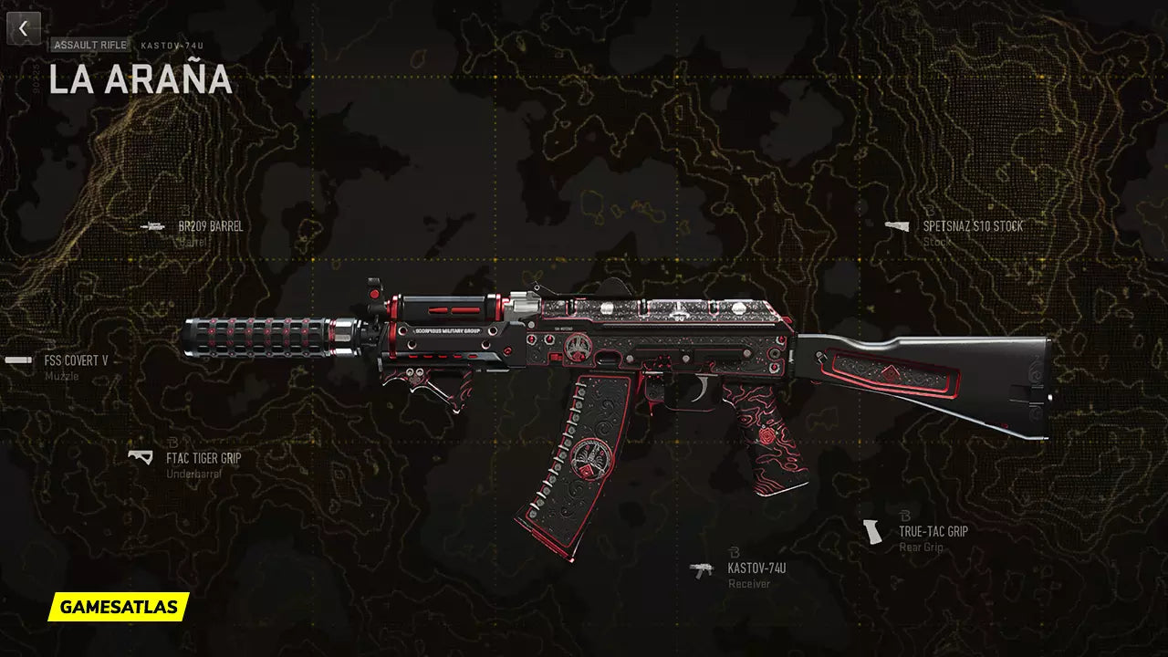 La Araña (Kastov-74u)