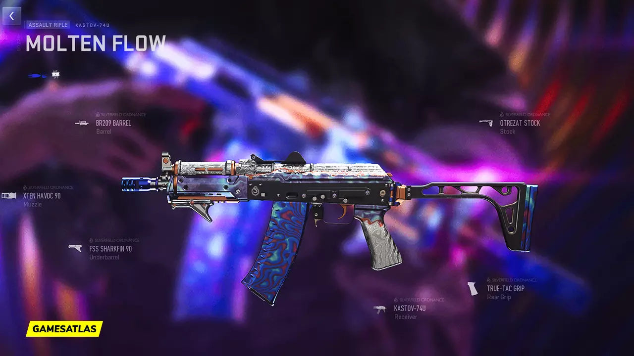 Molten Flow (Kastov-74u)
