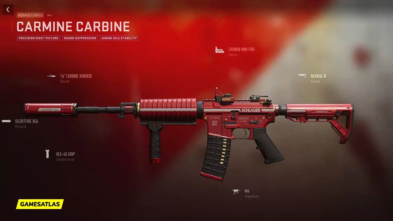 Carmine Carbine (M4)