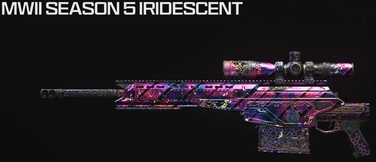 MW3 Season 5 Iridescent