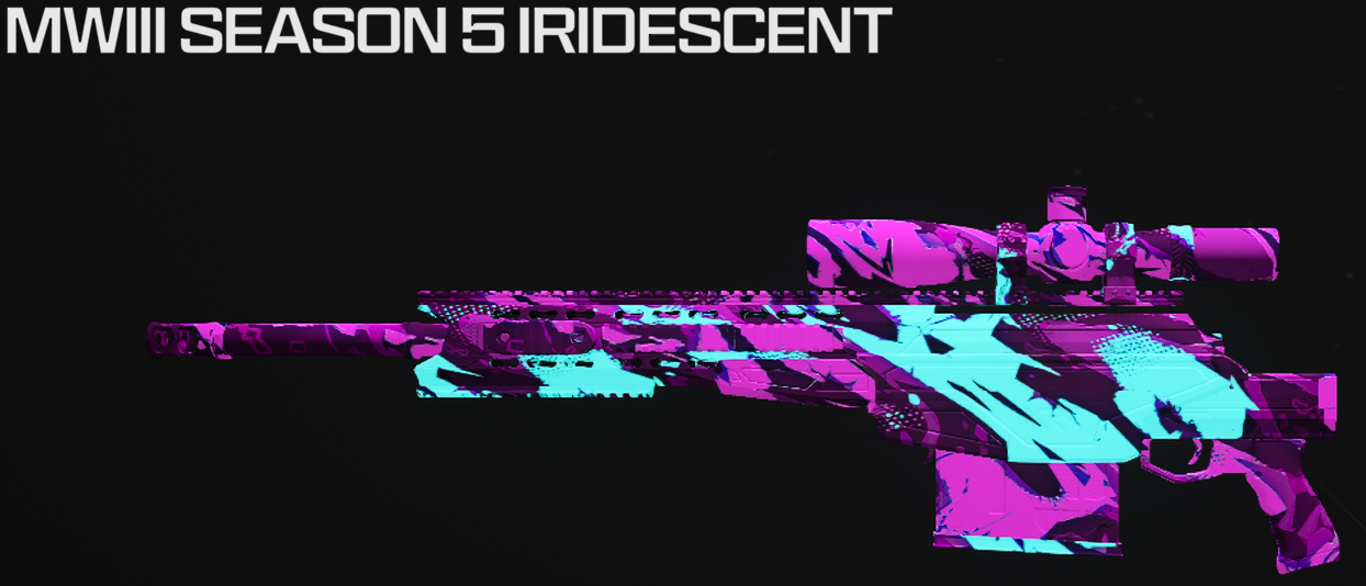MW3 Season 5 Iridescent