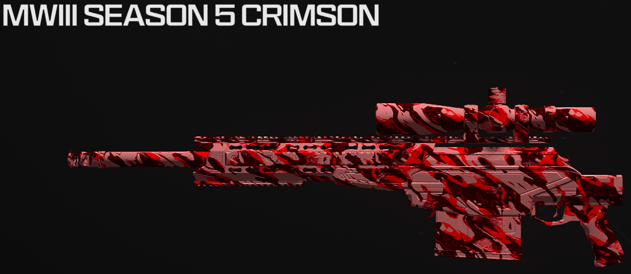 MW3 Season 5 Crimson