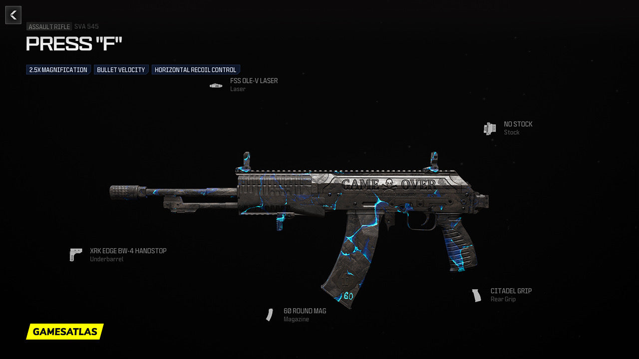 Press “F” (Sva 545)