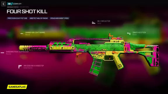 Four Shot Kill (Holger 556)