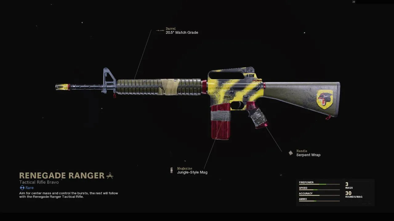 Renegade Ranger (M16)