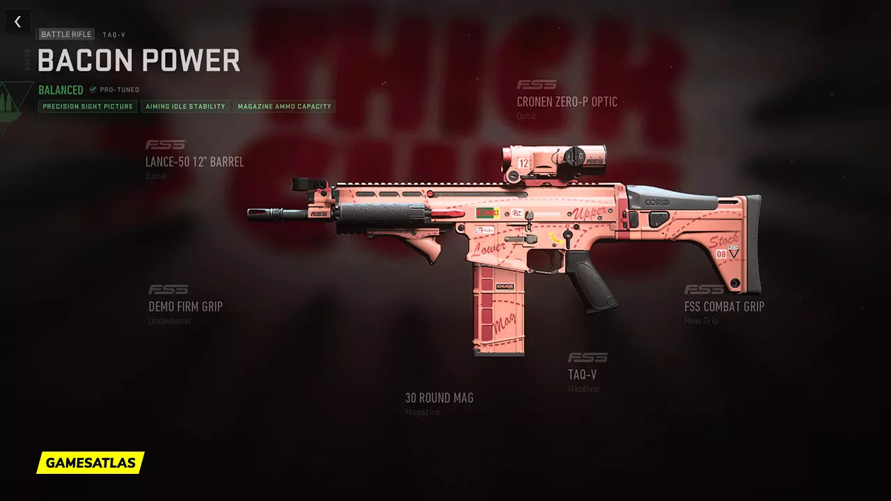 Bacon Power (TAQ-V)