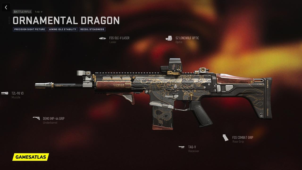 Ornamental Dragon (TAQ-V)